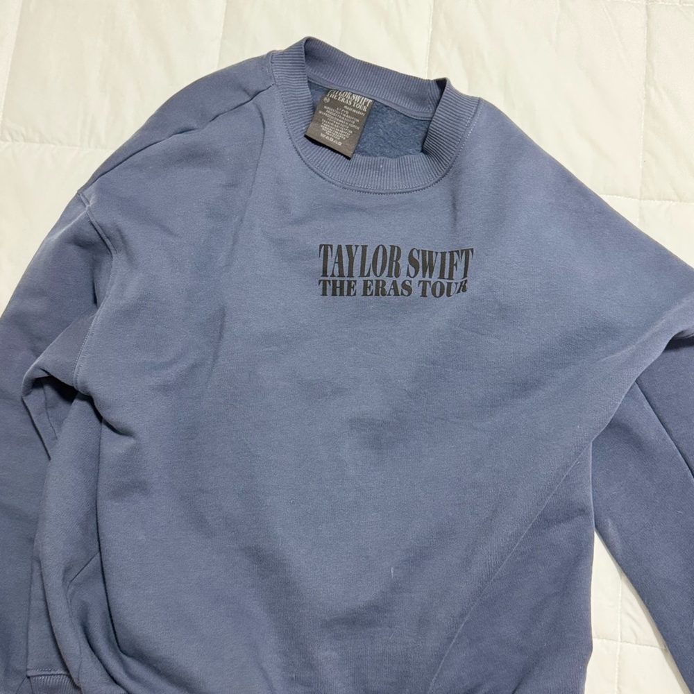 Taylor Swift The Eras Tour Blue Sweater